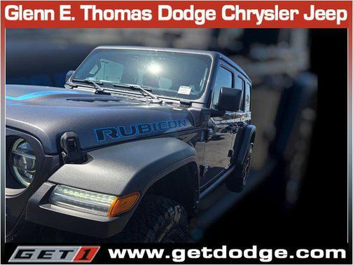 Granite Crystal Metallic Clearcoat 2021 Jeep Wrangler Unlimited 4xe Rubicon