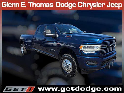 Patriot Blue Pearlcoat 2023 RAM 3500 Big Horn Crew Cab 4x4 8' Box