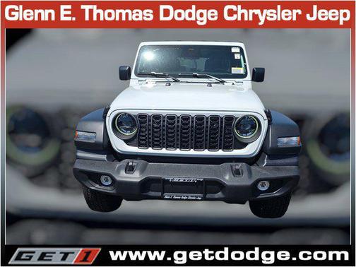 Bright White Clearcoat 2026 Jeep Wrangler Sport S