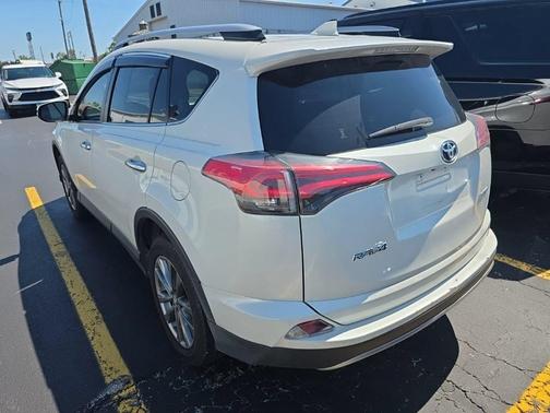 Blizzard Pearl 2018 Toyota RAV4 Platinum