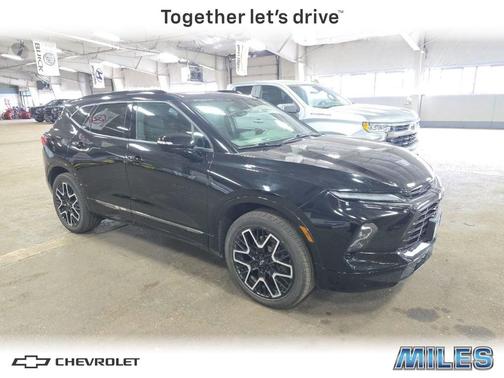 Black 2023 Chevrolet Blazer RS