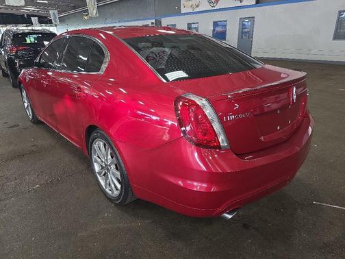 Red 2011 Lincoln MKS EcoBoost