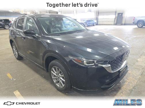 Jet Black Mica 2025 Mazda CX-5 2.5 S Preferred Package