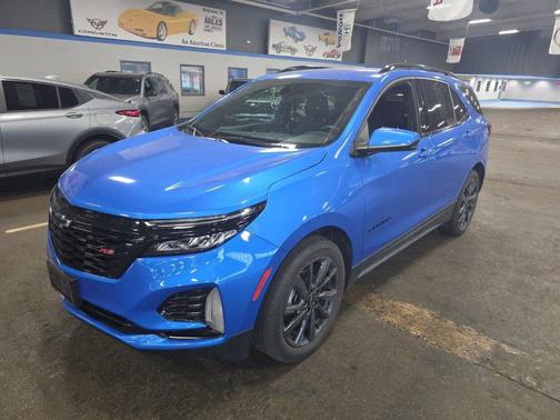 Riptide Blue Metallic 2024 Chevrolet Equinox FWD RS
