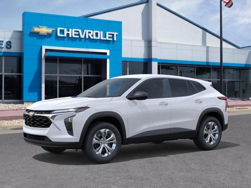 Summit White 2026 Chevrolet Trax LS