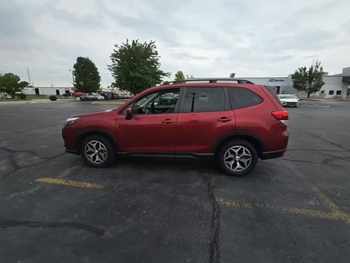 Crimson Red Pearl 2024 Subaru Forester Premium SUV