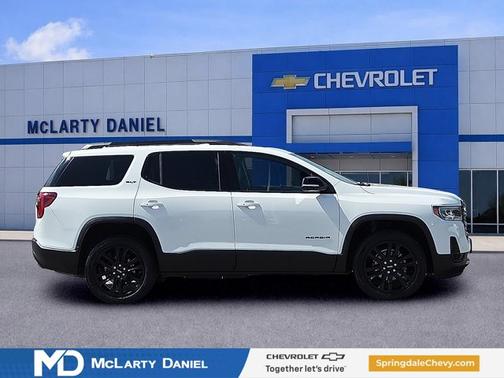 Summit White 2023 GMC Acadia SLT