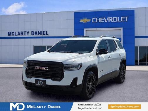 Summit White 2023 GMC Acadia SLT