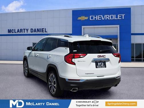 Summit White 2019 GMC Terrain SLT