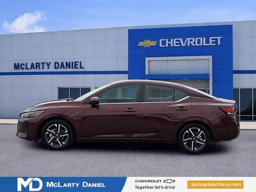 Rosewood Metallic 2025 Nissan Sentra SV