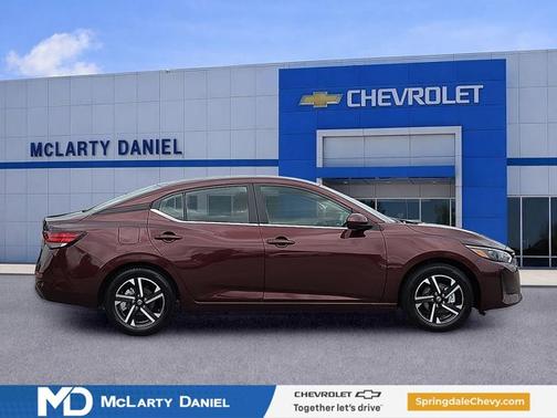 Rosewood Metallic 2025 Nissan Sentra SV