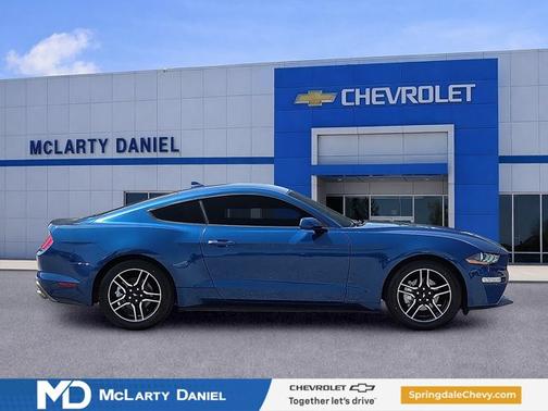 Blue Metallic 2023 Ford Mustang EcoBoost