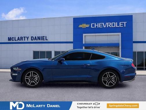 Blue Metallic 2023 Ford Mustang EcoBoost