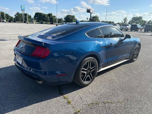 Blue Metallic 2023 Ford Mustang EcoBoost