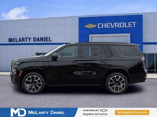 Black 2026 Chevrolet Tahoe RST