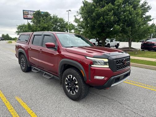 Cardinal Red Tricoat 2022 Nissan Frontier PRO-4X