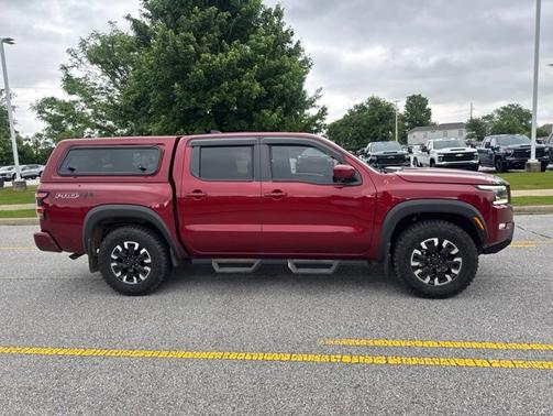 Cardinal Red Tricoat 2022 Nissan Frontier PRO-4X