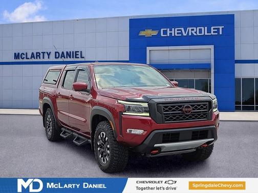Cardinal Red Tricoat 2022 Nissan Frontier PRO-4X