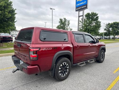 Cardinal Red Tricoat 2022 Nissan Frontier PRO-4X