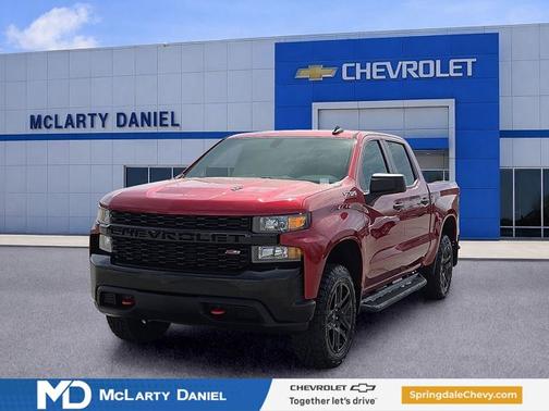 Cherry Red Tintcoat 2021 Chevrolet Silverado 1500 Custom Trail Boss