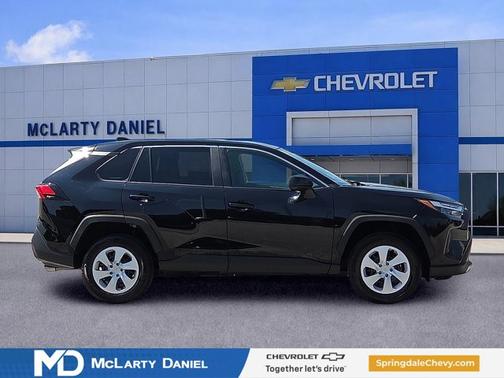 Midnight Black Metallic 2025 Toyota RAV4 LE