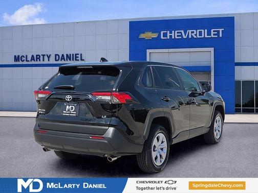 Midnight Black Metallic 2025 Toyota RAV4 LE