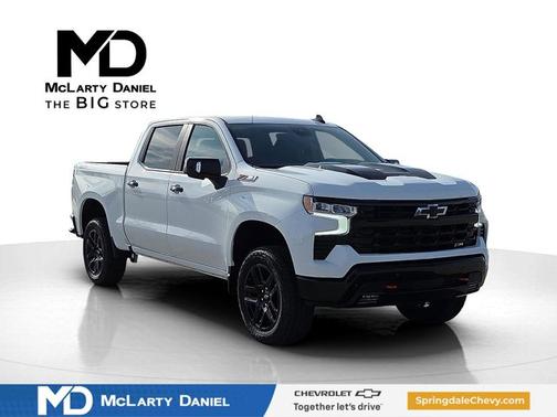 Summit White 2026 Chevrolet Silverado 1500 LT Trail Boss Truck