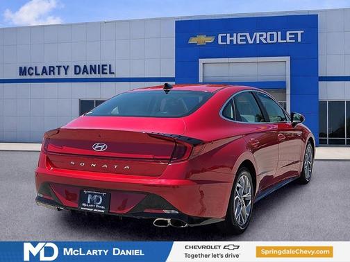 Calypso Red 2021 Hyundai SONATA SEL