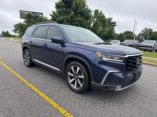 Obsidian Blue Pearl 2024 Honda Pilot Elite