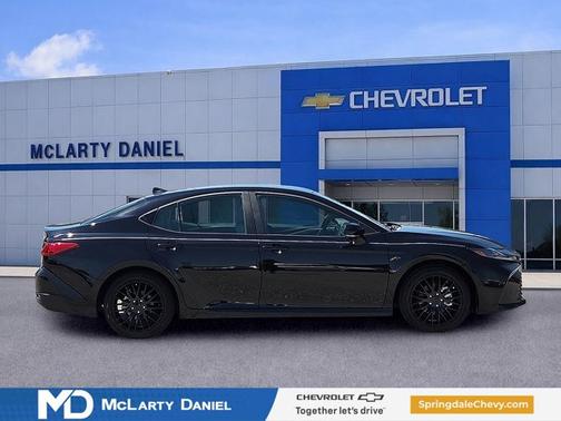 Midnight Black Metallic 2025 Toyota Camry LE
