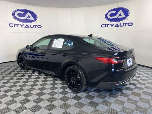 Midnight Black Metallic 2025 Toyota Camry LE