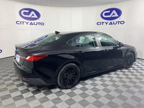 Midnight Black Metallic 2025 Toyota Camry LE