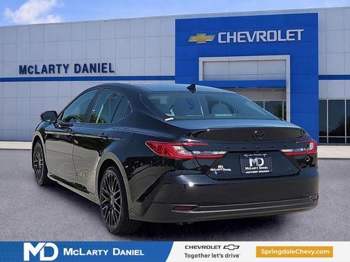 Midnight Black Metallic 2025 Toyota Camry LE
