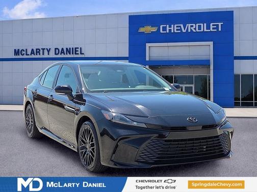 Midnight Black Metallic 2025 Toyota Camry LE