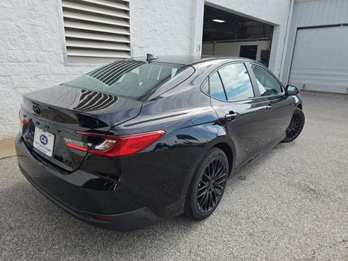 Midnight Black Metallic 2025 Toyota Camry LE