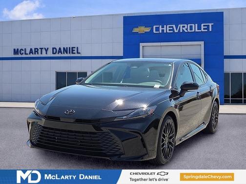 Midnight Black Metallic 2025 Toyota Camry LE