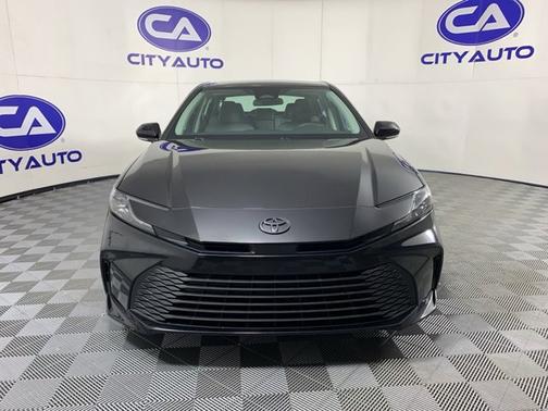 Midnight Black Metallic 2025 Toyota Camry LE