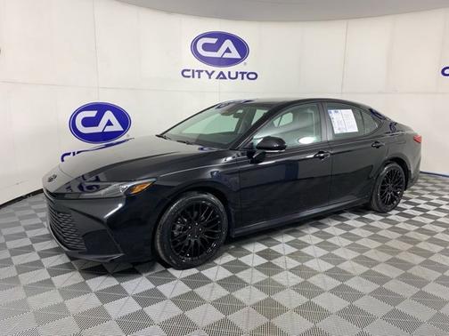 Midnight Black Metallic 2025 Toyota Camry LE