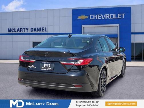 Midnight Black Metallic 2025 Toyota Camry LE