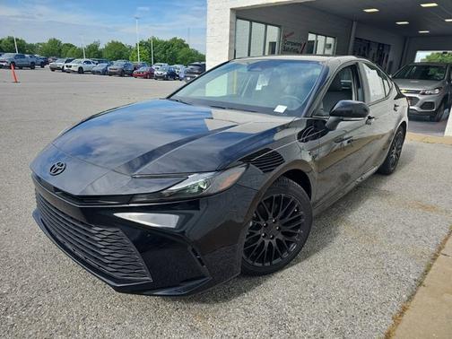 Midnight Black Metallic 2025 Toyota Camry LE