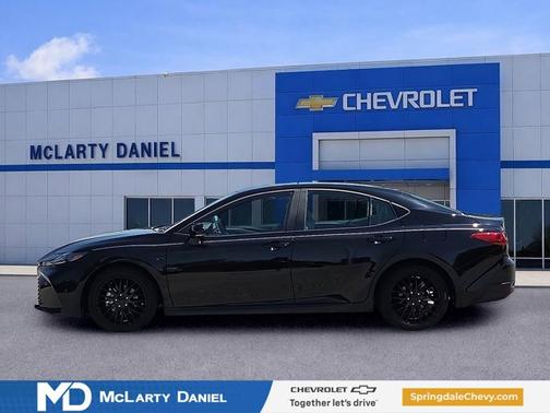 Midnight Black Metallic 2025 Toyota Camry LE