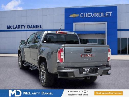 Satin Steel Metallic 2022 GMC Canyon 4WD AT4 w/Leather