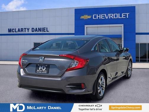 Polished Metal Metallic 2018 Honda Civic LX