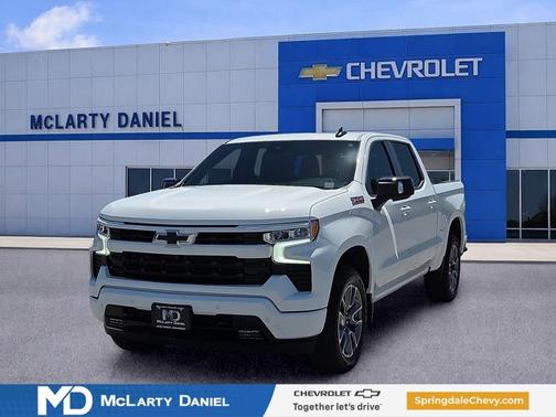 Summit White 2025 Chevrolet Silverado 1500 RST
