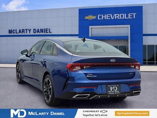Sapphire Blue 2021 Kia K5 GT-Line