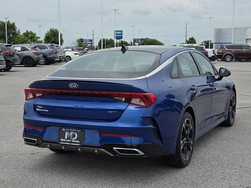 Sapphire Blue 2021 Kia K5 GT-Line