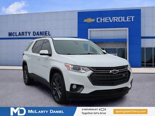 Summit White 2020 Chevrolet Traverse RS