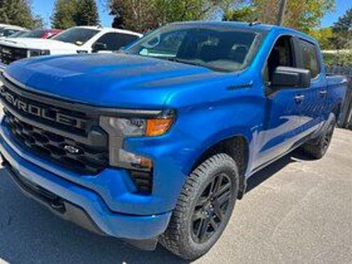 Glacier Blue Metallic 2023 Chevrolet Silverado 1500 Custom