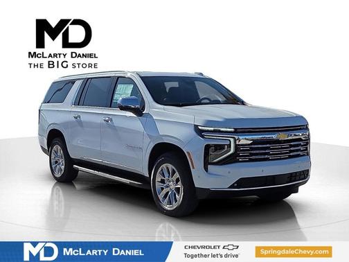 Polar White Tricoat 2026 Chevrolet Suburban Premier SUV
