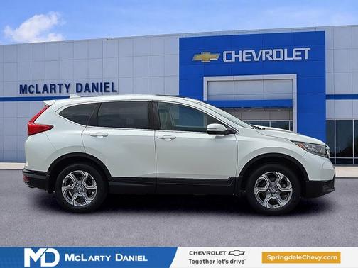 White Diamond Pearl 2017 Honda CR-V EX